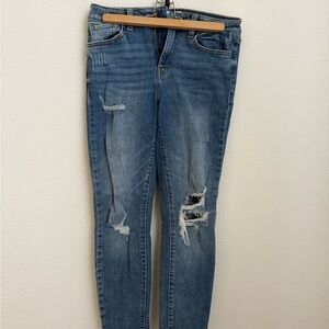 Studio Blue Distressed Skinny Jeans